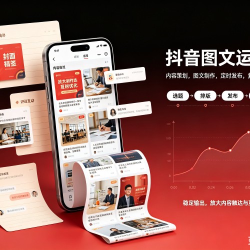 东宝抖音图文代运营服务